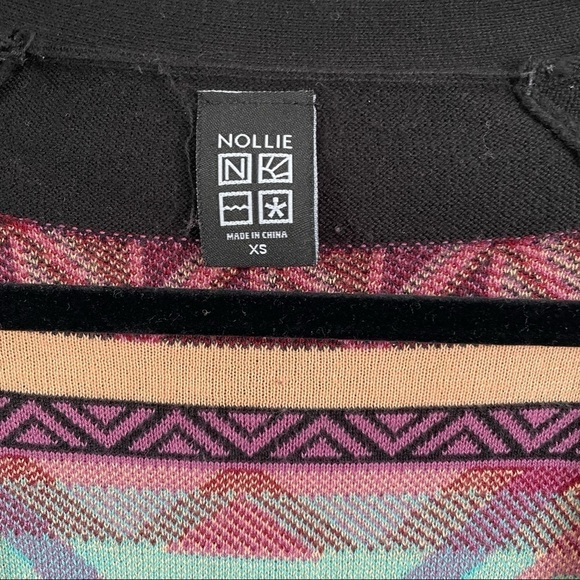 Nollie Colorful Aztec Pattern Cardigan - Picture 2 of 9